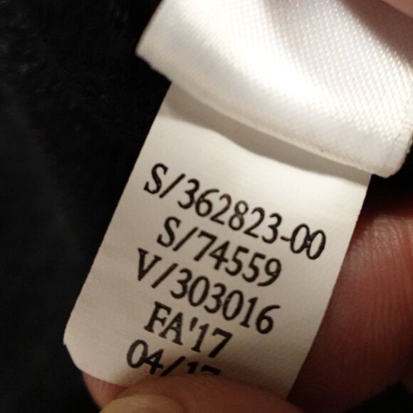 Athleta Criss Cross Sweatshirt‎ Dress women's small black - Picture 12 of 12